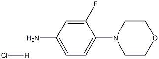 BenzenaMine, 3-fluoro-4-(4-Morpholinyl)-, hydrochloride CAS#: 2689-38-5