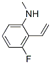 Benzenamine, 2-ethenyl-3-fluoro-N-methyl- (9CI) CAS#: 210536-39-3