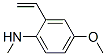 Benzenamine, 2-ethenyl-4-methoxy-N-methyl- (9CI) CAS#: 210536-17-7