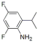 Benzenamine, 2,4-difluoro-6-(1-methylethyl)- (9CI) CAS#: 112121-88-7
