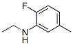 Benzenamine, N-ethyl-2-fluoro-5-methyl- (9CI) CAS#: 260402-35-5