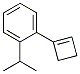 Benzene, 1-(1-cyclobuten-1-yl)-2-(1-methylethyl)- (9CI) CAS#: 215038-37-2
