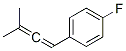 Benzene, 1-fluoro-4-(3-methyl-1,2-butadienyl)- (9CI) CAS#: 221312-23-8