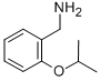 Benzenemethanamine, 2-(1-methylethoxy)- (9CI) CAS#: 227199-51-1