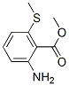 Benzoic acid, 2-amino-6-(methylthio)-, methyl ester (9CI) CAS#: 213340-66-0