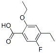 Benzoic acid, 2-ethoxy-4-ethyl-5-fluoro- (9CI) CAS#: 223699-48-7