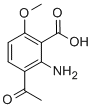 Benzoic acid, 3-acetyl-2-amino-6-methoxy- (9CI) CAS#: 213340-75-1