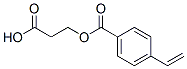 Benzoic acid, 4-ethenyl-, 2-carboxyethyl ester (9CI) CAS#: 215510-31-9