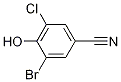 Benzonitrile, 3-broMo-5-chloro-4-hydroxy- CAS#: 1689-86-7