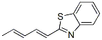 Benzothiazole, 2-(1,3-pentadienyl)- (7CI,8CI) CAS#: 1628-60-0