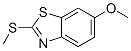 Benzothiazole, 6-methoxy-2-(methylthio)- (7CI,8CI) CAS#: 2182-74-3