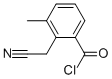 Benzoyl chloride, 2-(cyanomethyl)-3-methyl- (8CI) CAS#: 24633-71-4