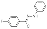 Benzoyl chloride p-fluoro-, phenylhydrazone CAS#: 25939-02-0