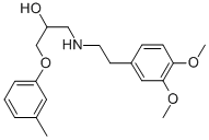 Bevantolol CAS #: 59170-23-9