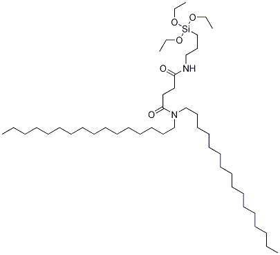 ButanediaMide, N,N-dihexadecyl-N'-[3-(triethoxysilyl)propyl]- CAS#: 244096-38-6