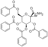 C-(2,3,4,6-TETRA-O-BENZOYL-1-BROMO-1-DEOXY-BETA-D-GLUCOPYRANOSYL) FORMAMIDE CAS#: 262849-68-3