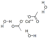 CADMIUMACETATETRIHYDRATE CAS#: 22429-86-3