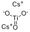 CESIUM TITANIUM OXIDE CAS#: 12158-57-5