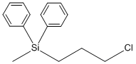 CHLOROPROPYLDIPHENYLMETHYLSILANE CAS#: 2632-97-5
