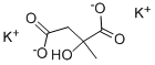 (+/-)-CITRAMALIC ACID DIPOTASSIUM SALT CAS#: 2306-22-1