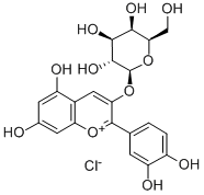 CYANIDIN-3-GALACTOSIDE CHLORIDE CAS#: 27214-71-7