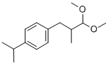 CYCLAMENALDEHYDEDIMETHYLACETAL CAS#: 29886-96-2