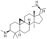 CYCLOVIROBUXINE:9,19-CYCLOPREGNANE-3,20-DIAMINE,N,N'',4,4,14-PENTAMETHYL-, (3,5,20S)- CAS#: 2255-38-1