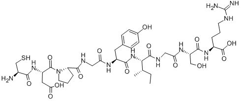 CYS-ASP-PRO-GLY-TYR-ILE-GLY-SER-ARG CAS#: 110590-60-8