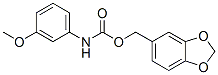 Carbamic acid, (3-methoxyphenyl)-, 1,3-benzodioxol-5-ylmethyl ester (9CI) CAS#: 202599-95-9