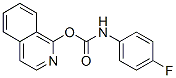 Carbamic acid, (4-fluorophenyl)-, 1-isoquinolinyl ester (9CI) CAS#: 200123-47-3