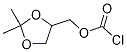 Carbonochloridic acid (2,2-dimethyl-1,3-dioxolan-4-yl)methyl ester CAS#: 28863-62-9