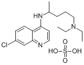 Chloroquine sulfate CAS#: 132-73-0