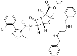 Cloxacillin benzathine CAS #: 23736-58-5