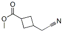 Cyclobutanecarboxylic acid, 3-(cyanomethyl)-, methyl ester (9CI) CAS#: 206445-58-1