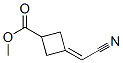 Cyclobutanecarboxylic acid, 3-(cyanomethylene)-, methyl ester (9CI) CAS#: 206445-57-0