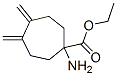 Cycloheptanecarboxylic acid, 1-amino-4,5-bis(methylene)-, ethyl ester (9CI) CAS#: 209258-64-0