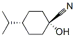 Cyclohexanecarbonitrile, 1-hydroxy-4-(1-methylethyl)-, trans- (9CI) CAS#: 251324-79-5