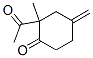 Cyclohexanone, 2-acetyl-2-methyl-4-methylene- (9CI) CAS#: 216302-79-3