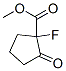 Cyclopentanecarboxylic acid, 1-fluoro-2-oxo-, methyl ester, (-)- (9CI) CAS#: 204457-43-2
