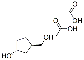 Cyclopentanemethanol, 3-hydroxy-, diacetate, trans- (8CI) CAS#: 29480-72-6