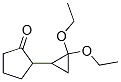 Cyclopentanone, 2-(2,2-diethoxycyclopropyl)- (9CI) CAS#: 210565-38-1