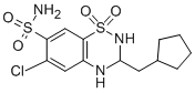 Siklopenthiazide CAS #: 742-20-1