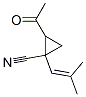 Cyclopropanecarbonitrile, 2-acetyl-1-(2-methyl-1-propenyl)- (9CI) CAS#: 243119-02-0