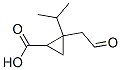 Cyclopropanecarboxylic acid, 2-(1-methylethyl)-2-(2-oxoethyl)- (9CI) CAS#: 244793-42-8