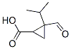 Cyclopropanecarboxylic acid, 2-formyl-2-(1-methylethyl)- (9CI) CAS#: 244793-40-6