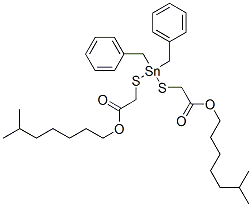 DIBENZYLSTANNOUSSSBISISOOCTYLMERCAPTOACETATE CAS#: 28675-83-4