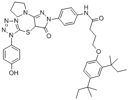 DIHYDROHYDROXYPH-TETRAZOLYLTHIOOXOPYRRO& CAS#: 107047-28-9