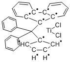 DIPHENYLMETHYLIDENE(CYCLOPENTADIENYL)(9-FLUORENYL)TITANIUM DICHLORIDE CAS#: 224951-46-6