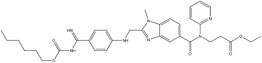 Dabigatran exexilate CAS #: 211915-06-9