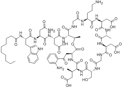 Daptomycin CAS#: 103060-53-3